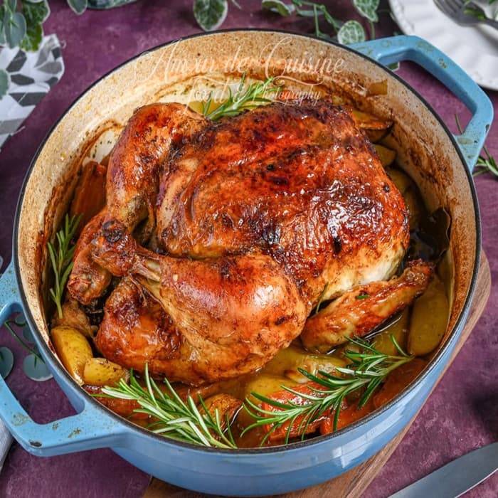 Lemon Herb Roast Chicken - recipe photo